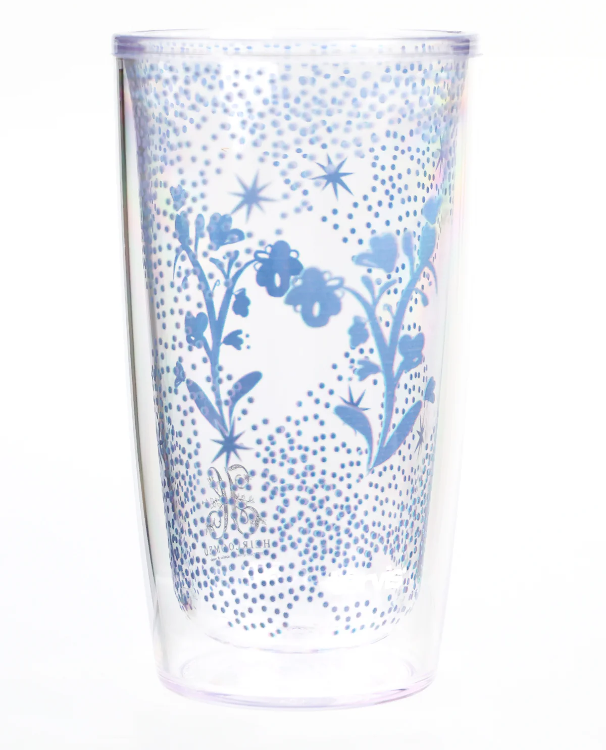 16oz Tervis Heirloom - Faded Blue Floral Tumbler - Image 2