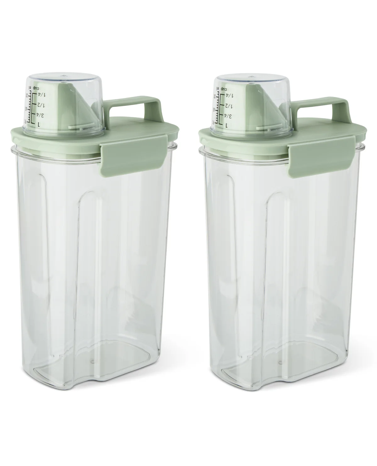 2pk 60-Ounce Laundry Detergent Bottle - Sage - Image 3