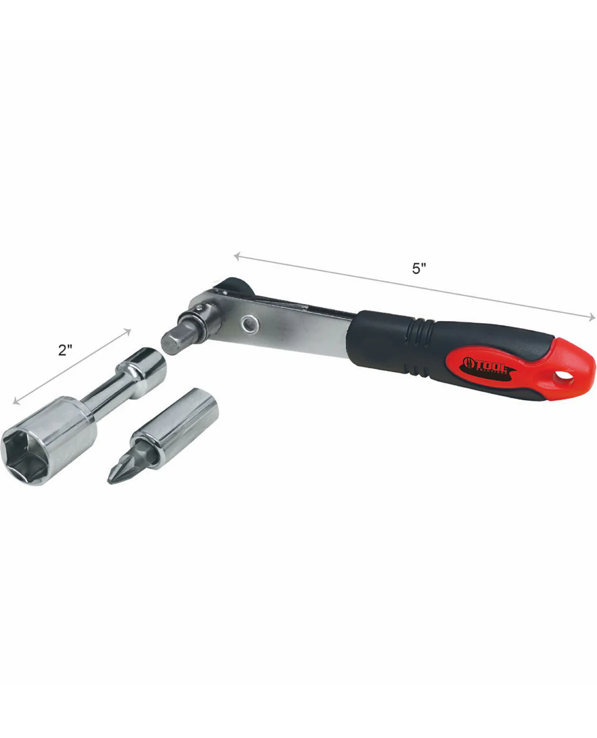 24 Piece Offset Ratchet Bit Driver & Socket Set - Image 3