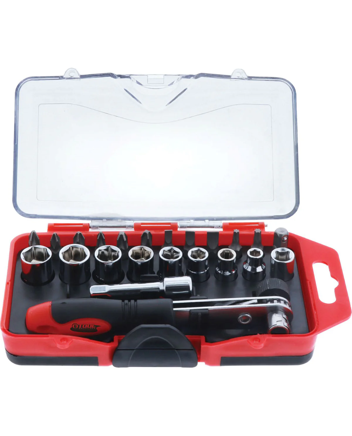 24 Piece Offset Ratchet Bit Driver & Socket Set - Image 4