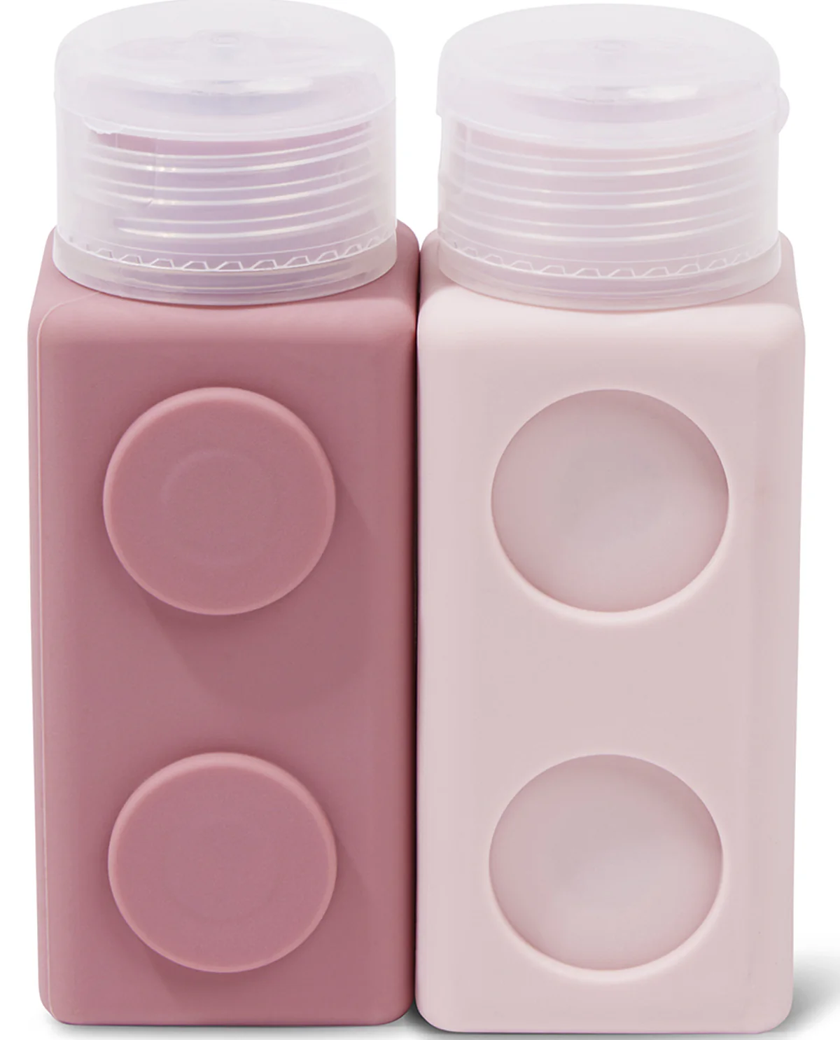 2PC Magnetic Travel Bottles Pink - Image 2