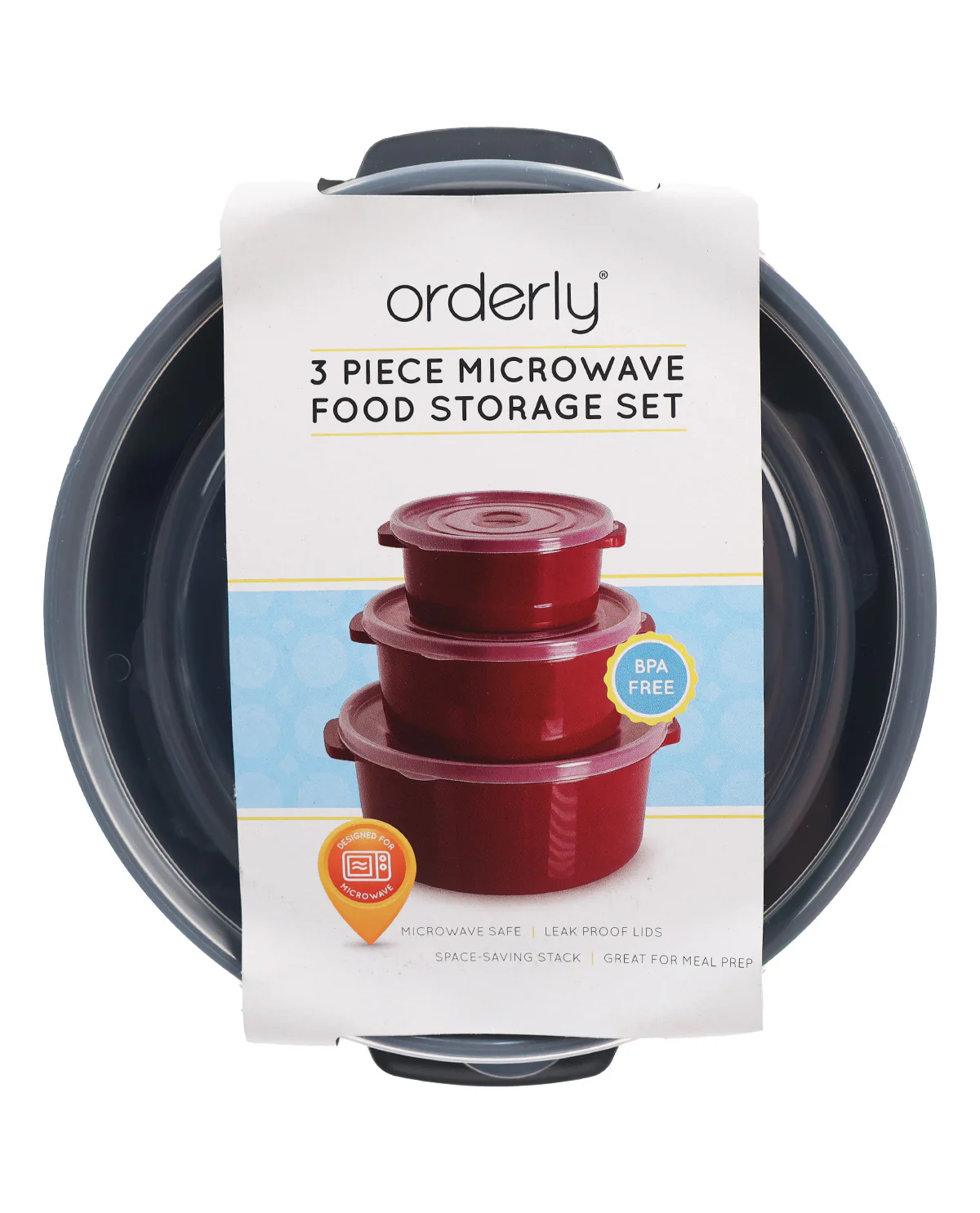 3-Piece Microwave Food Storage Set - Image 2