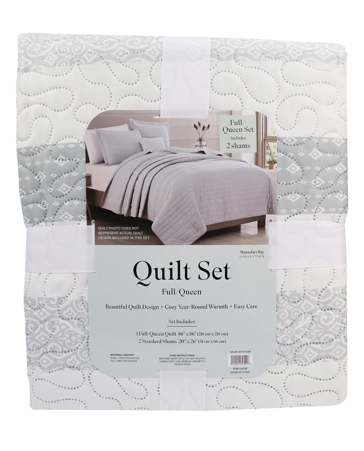 3pc Pinsonic Quilt Set - Image 17