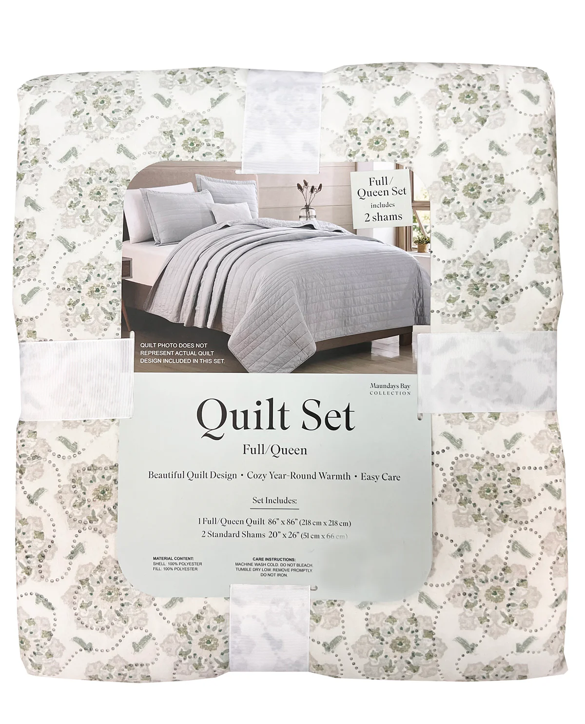 3pc Pinsonic Quilt Set - Image 3