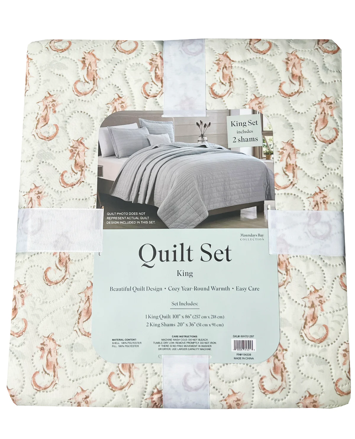 3pc Pinsonic Quilt Set - Image 9