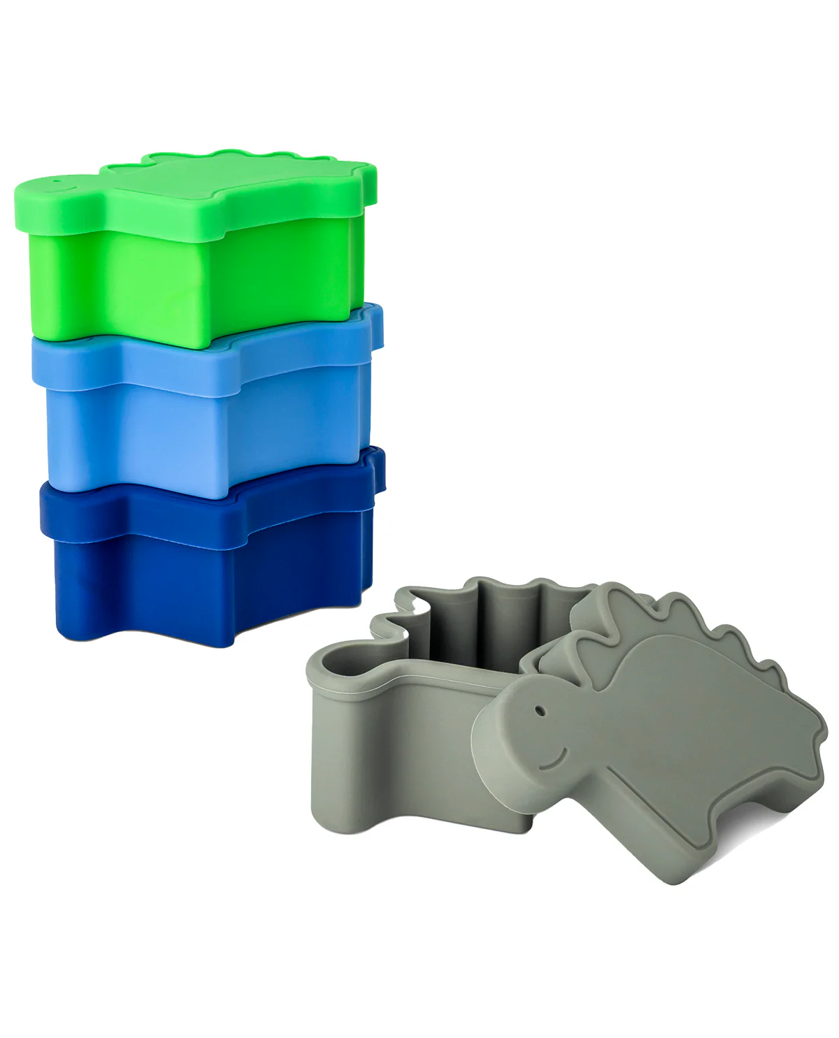 5oz Silicone Snack Containers - 4pk - Image 2