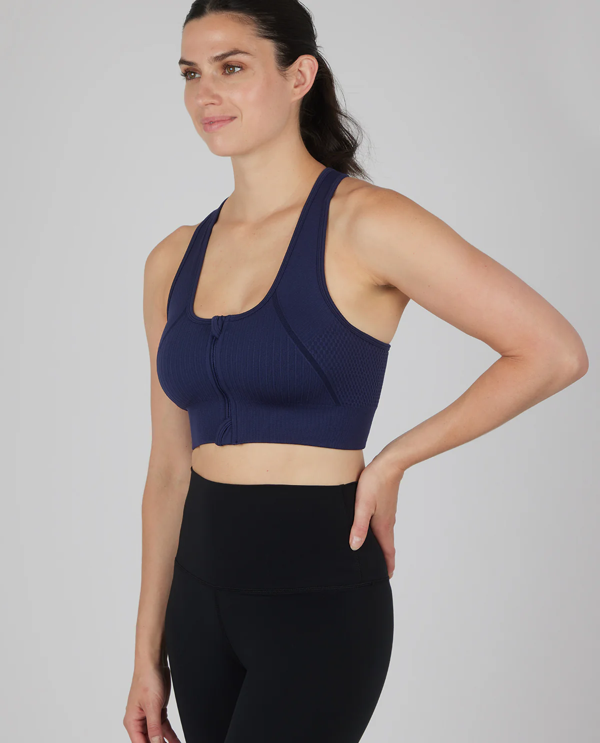 90 Degree 2 Pack Zip Front Sports Bras - Image 7