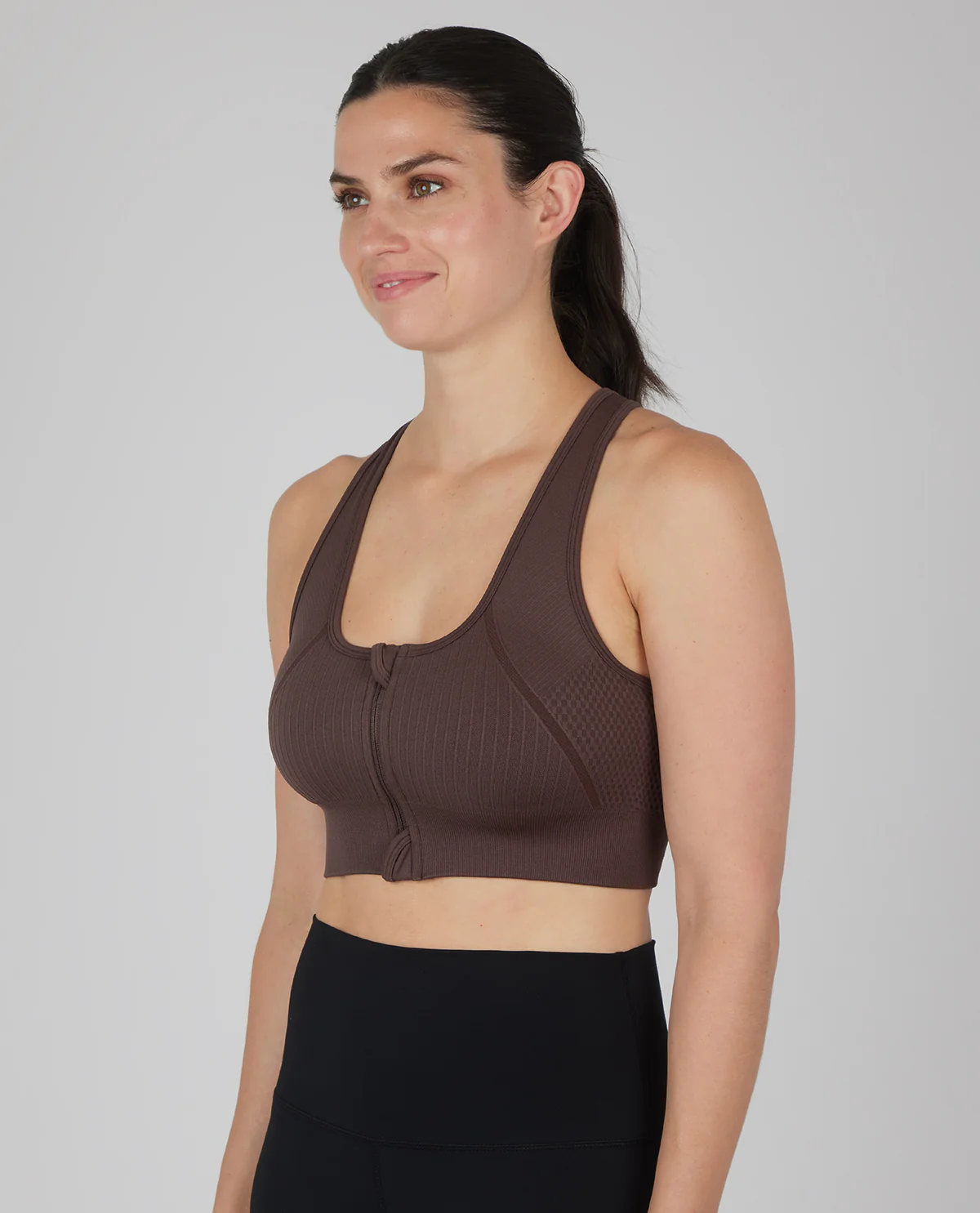 90 Degree 2 Pack Zip Front Sports Bras - Image 9
