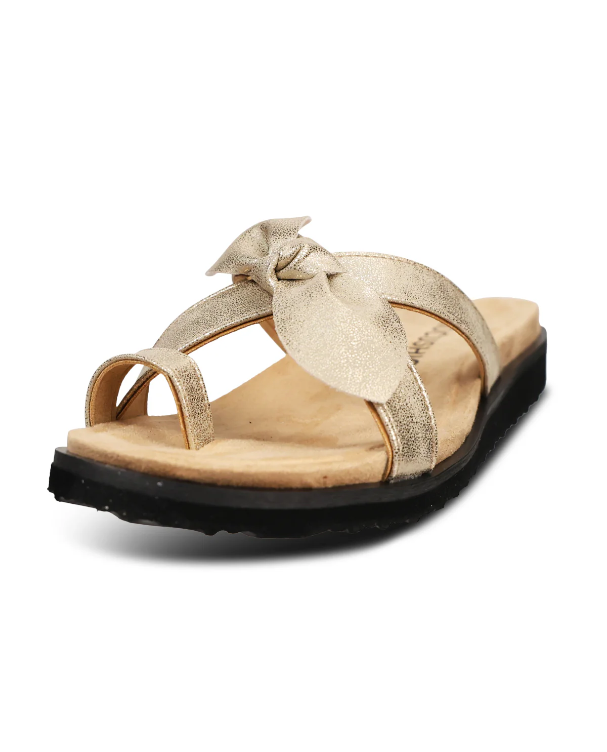 Aerocushion Bowtie 2 Sandal Gold - Image 2