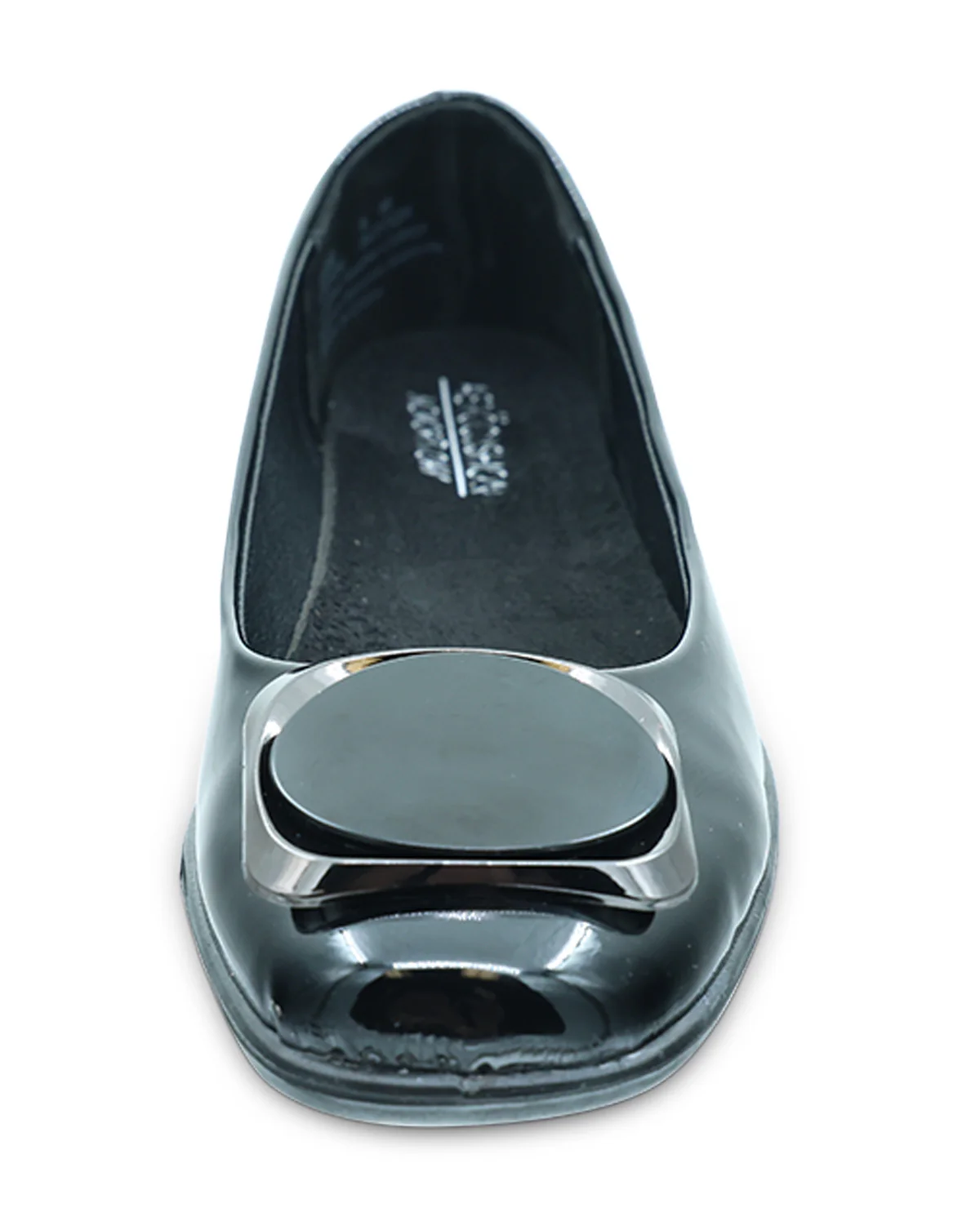Aerocushion Button Black Pat - Image 5