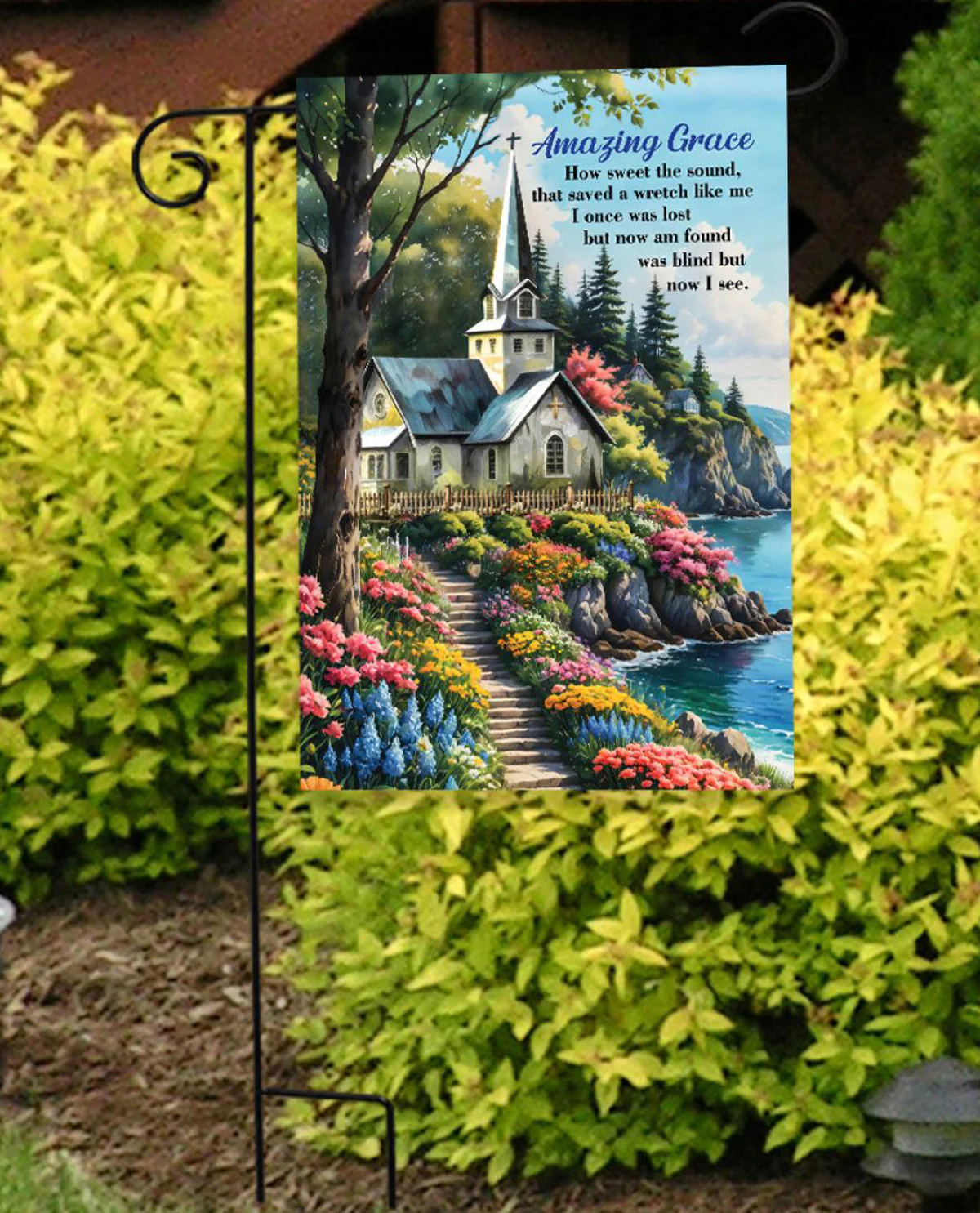 Amazing Grace Garden Flag - Image 2