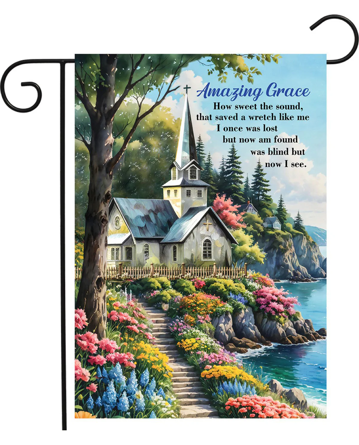 Amazing Grace Garden Flag - Image 3