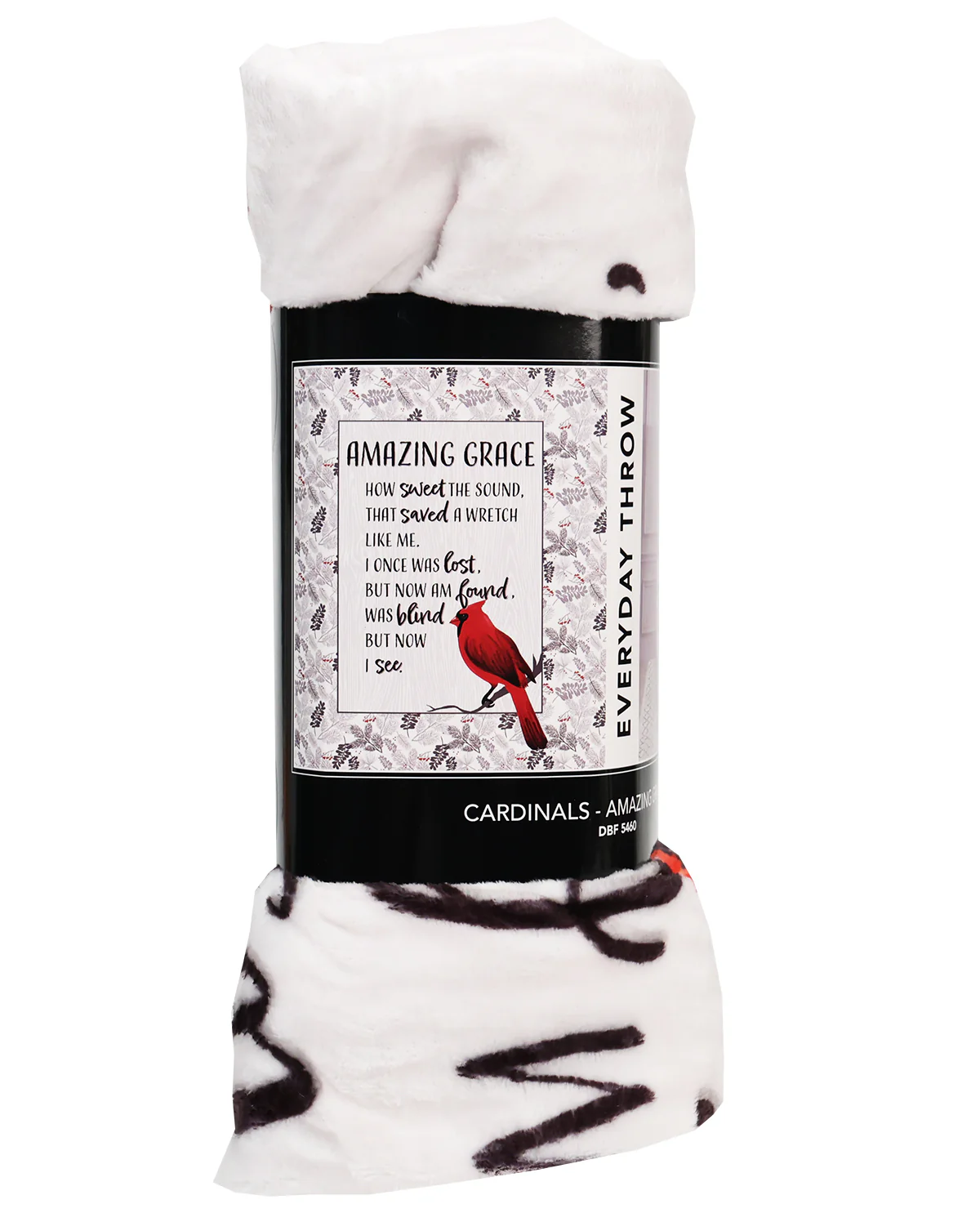 Amazing Grace Cardinal Throw - Image 2