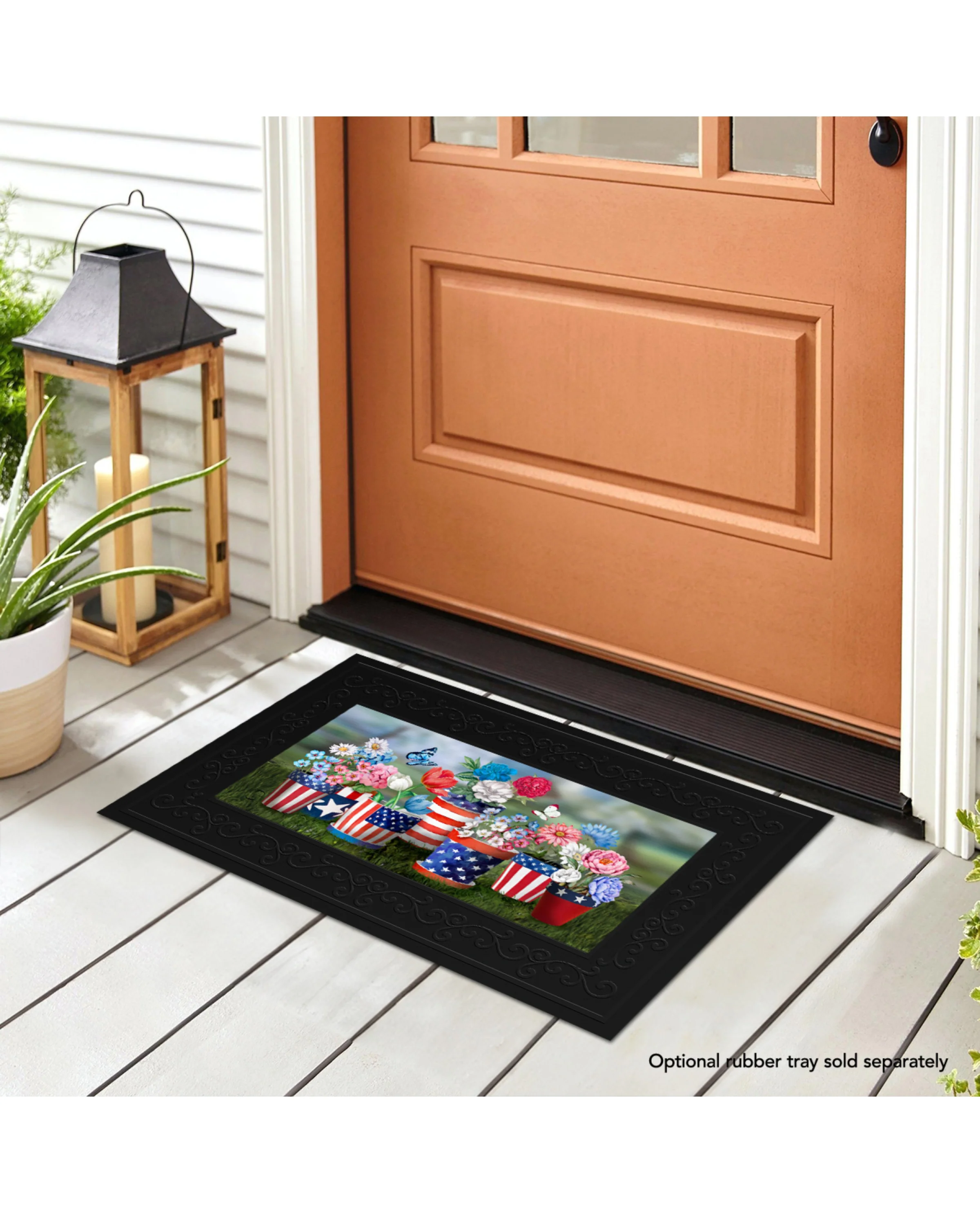 America In Bloom Mini Mat - Image 2