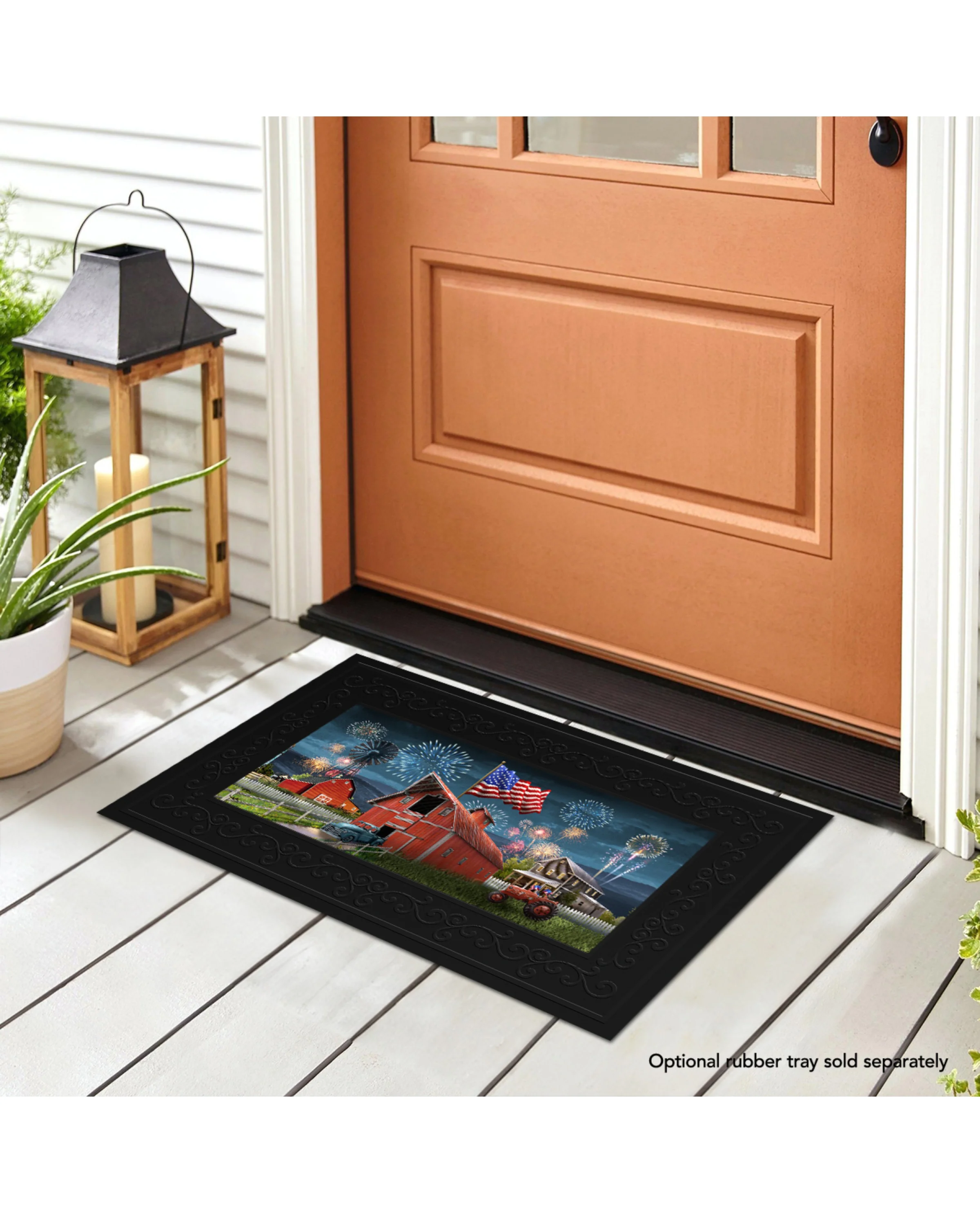 American Celebration Barn Mini Mat - Image 2