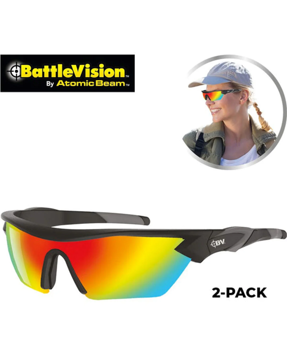 Battle Vision HD Polarized Sunglasses - Image 2