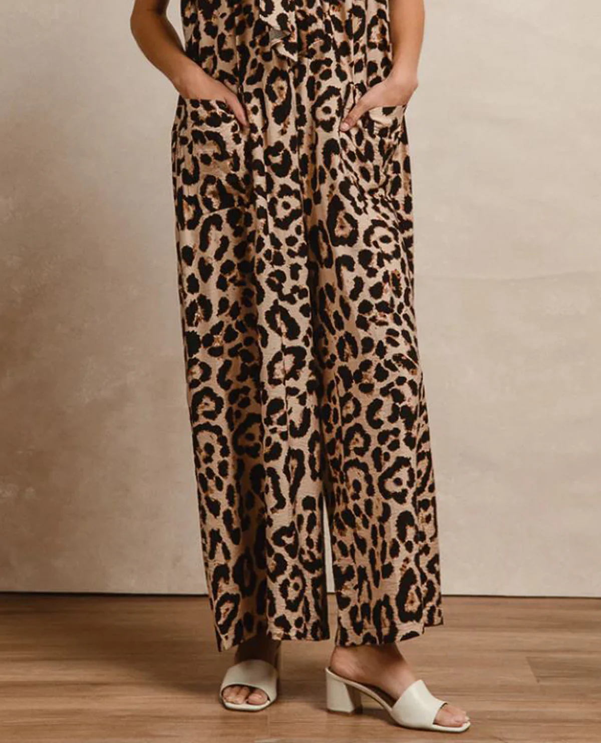 Leopard Print Overalls - Image 5