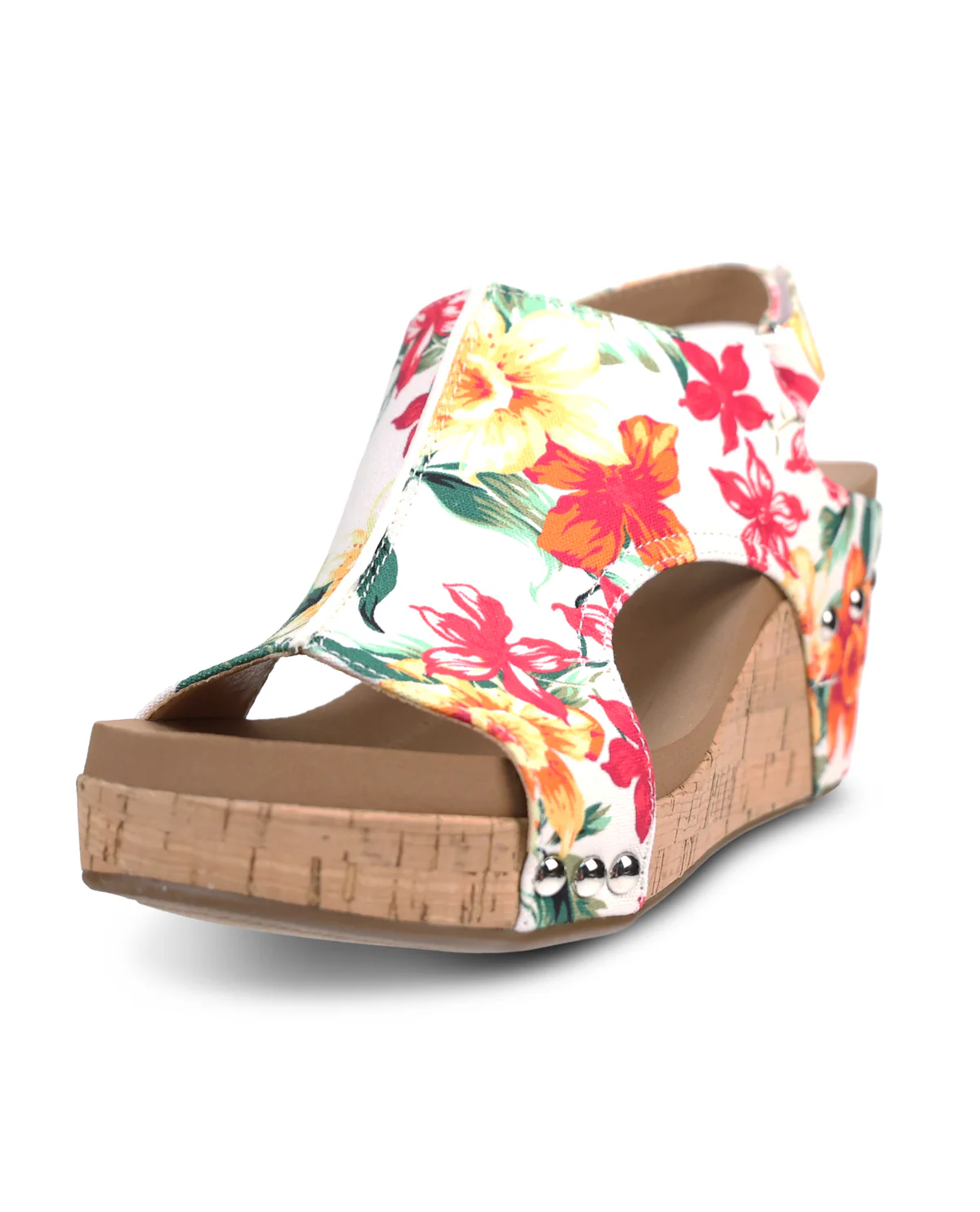 Corkys Carley Sandal White Floral - Image 6