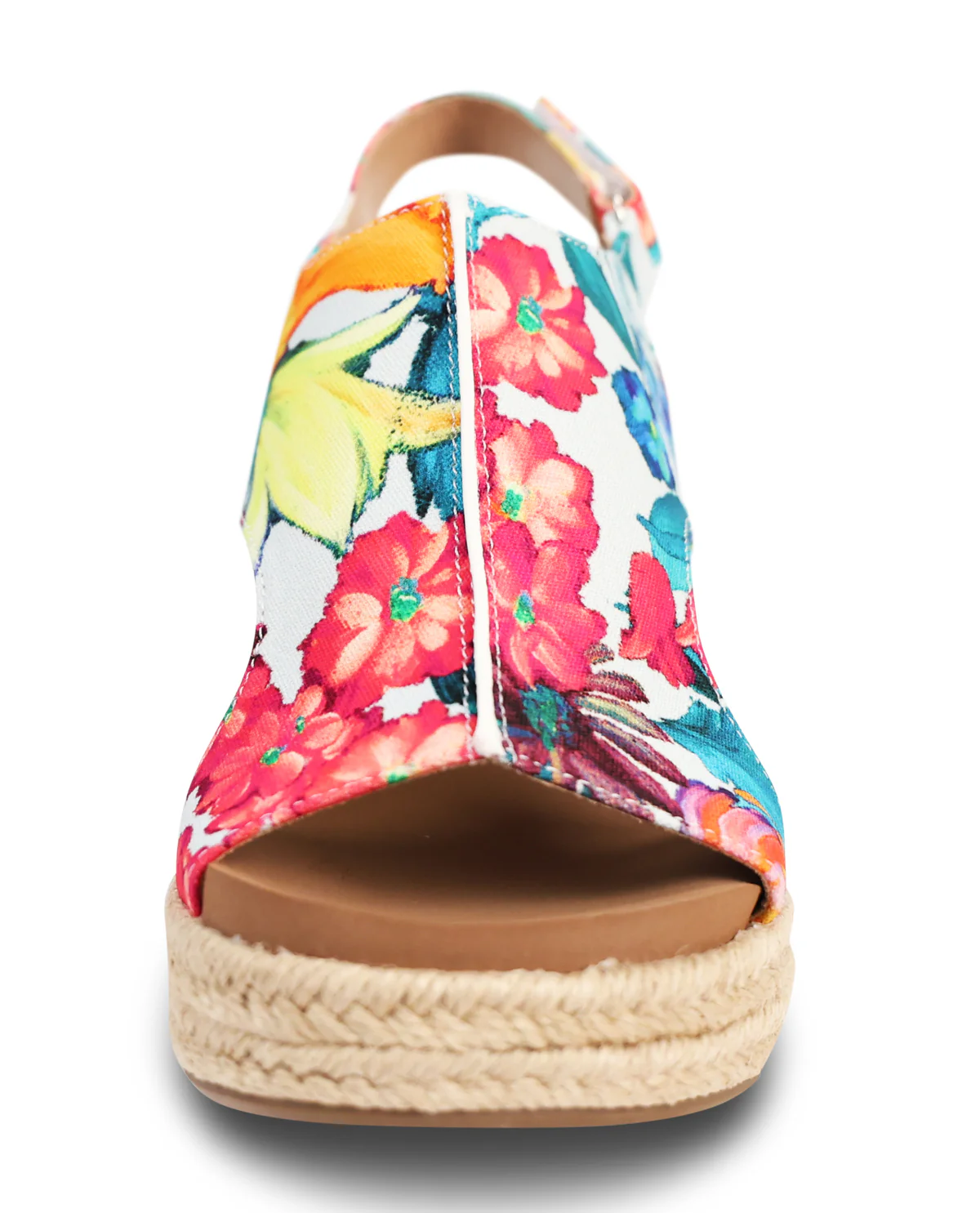Corkys Carley Sandal White Multi Floral - Image 5