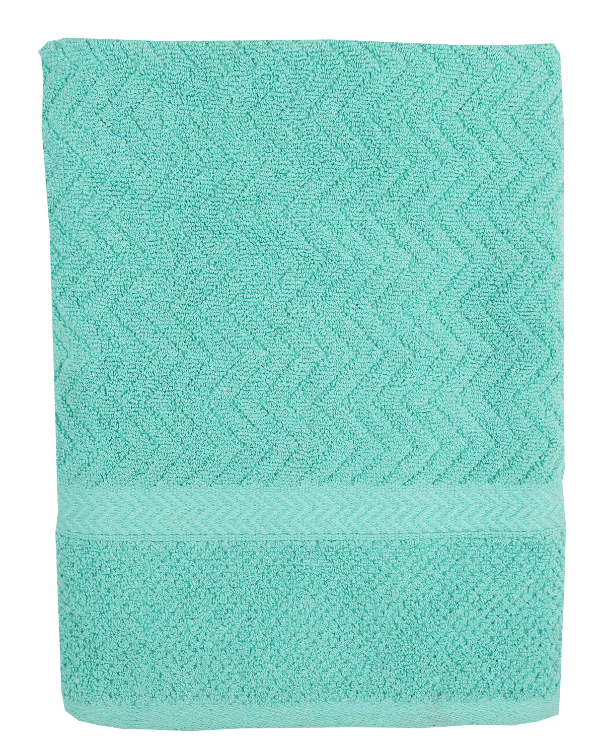 Chevron Textured Solid Bath Towel - Image 7
