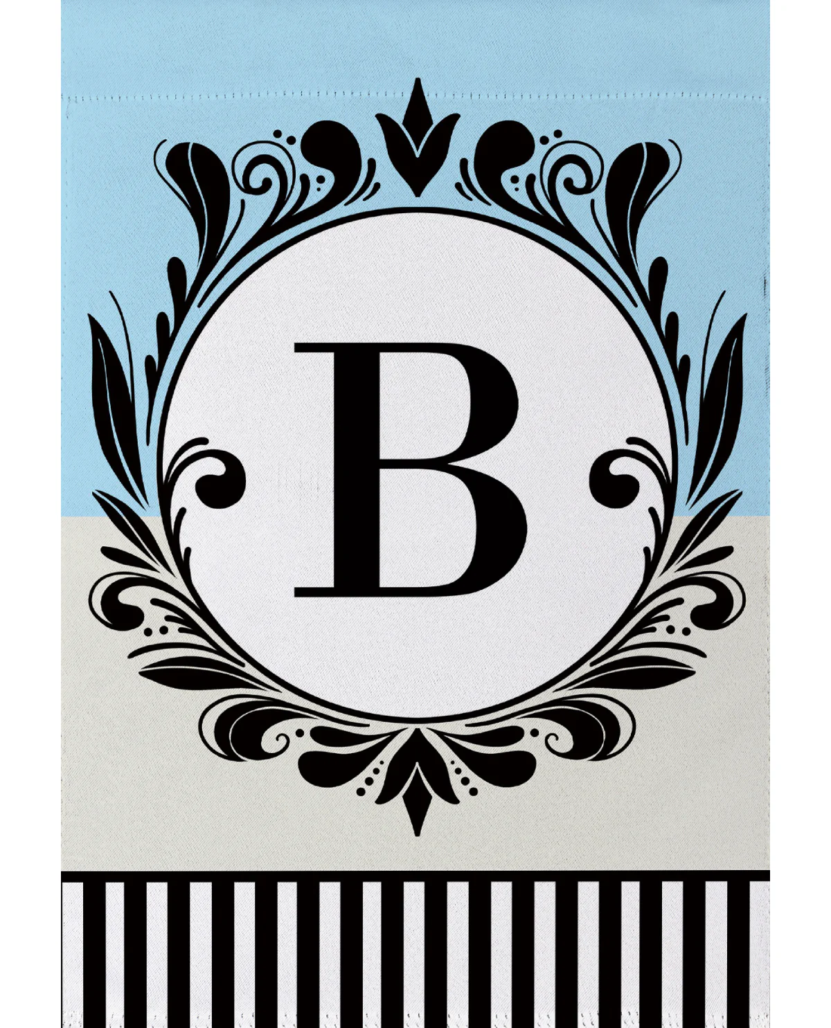 Classic Monogram Garden Flag - Image 2
