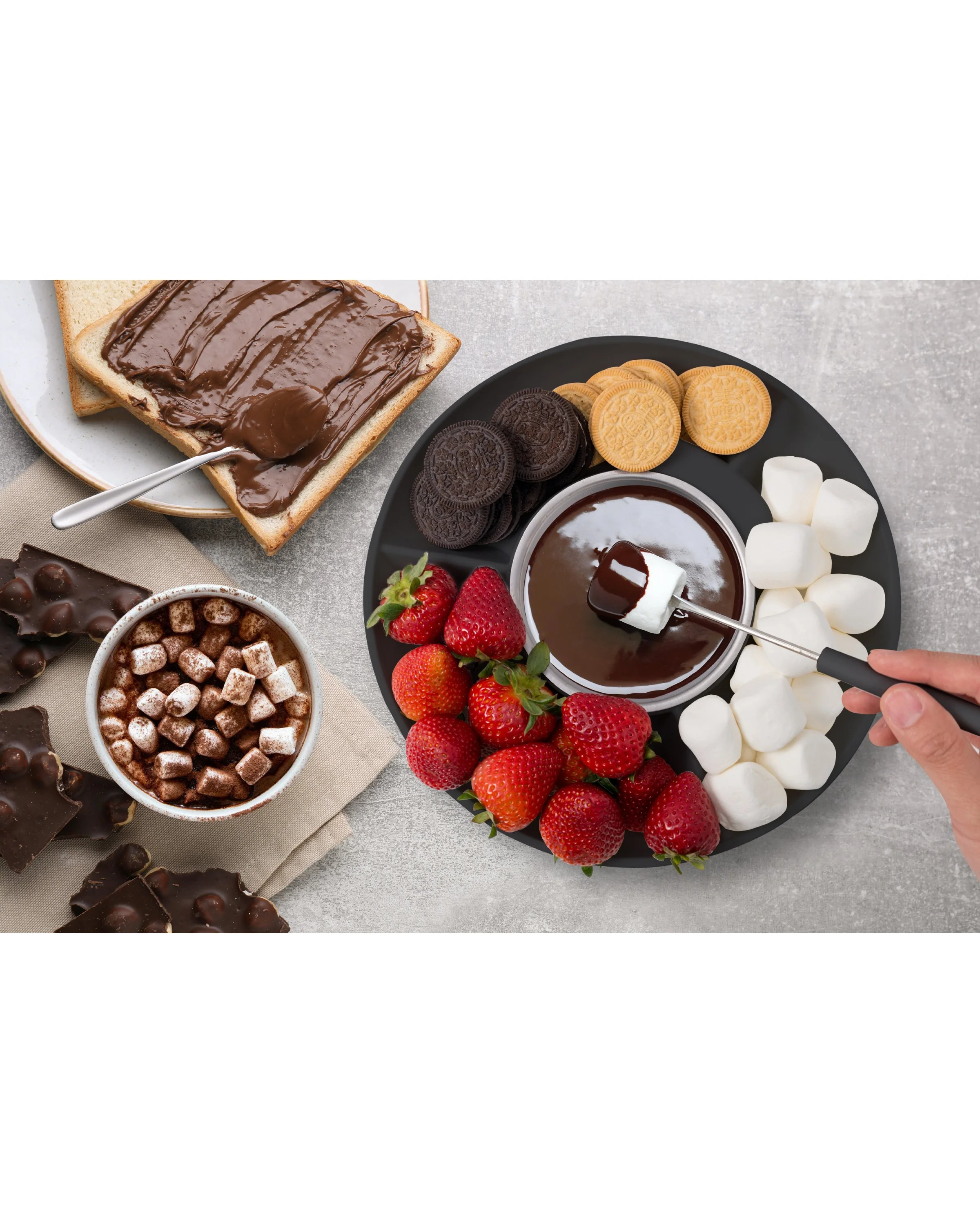 CWC Fondue Maker (Black) - Image 2