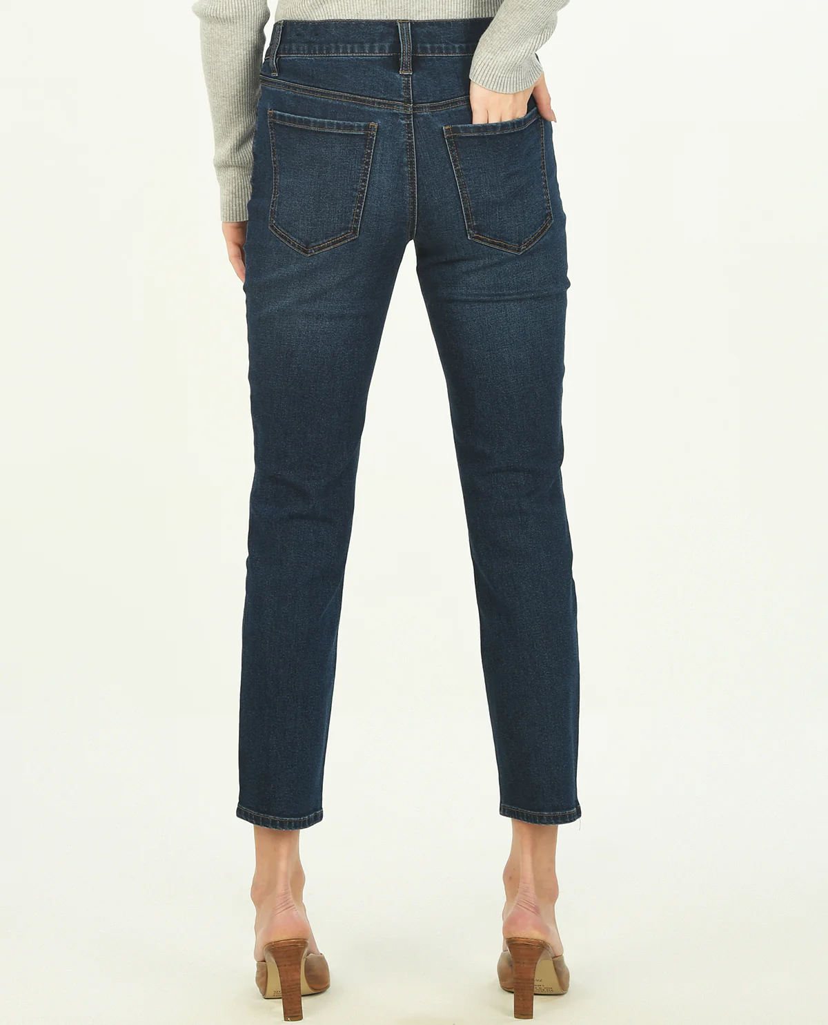 D Jeans 28" Slim Straight Jeans - Image 4