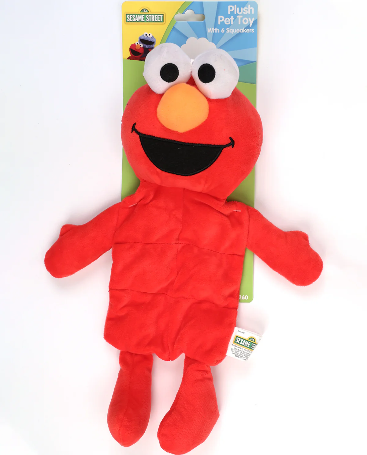 Elmo/ Cookie Monster/ Big Bird 6 Squeaker Pet Toy - Image 3