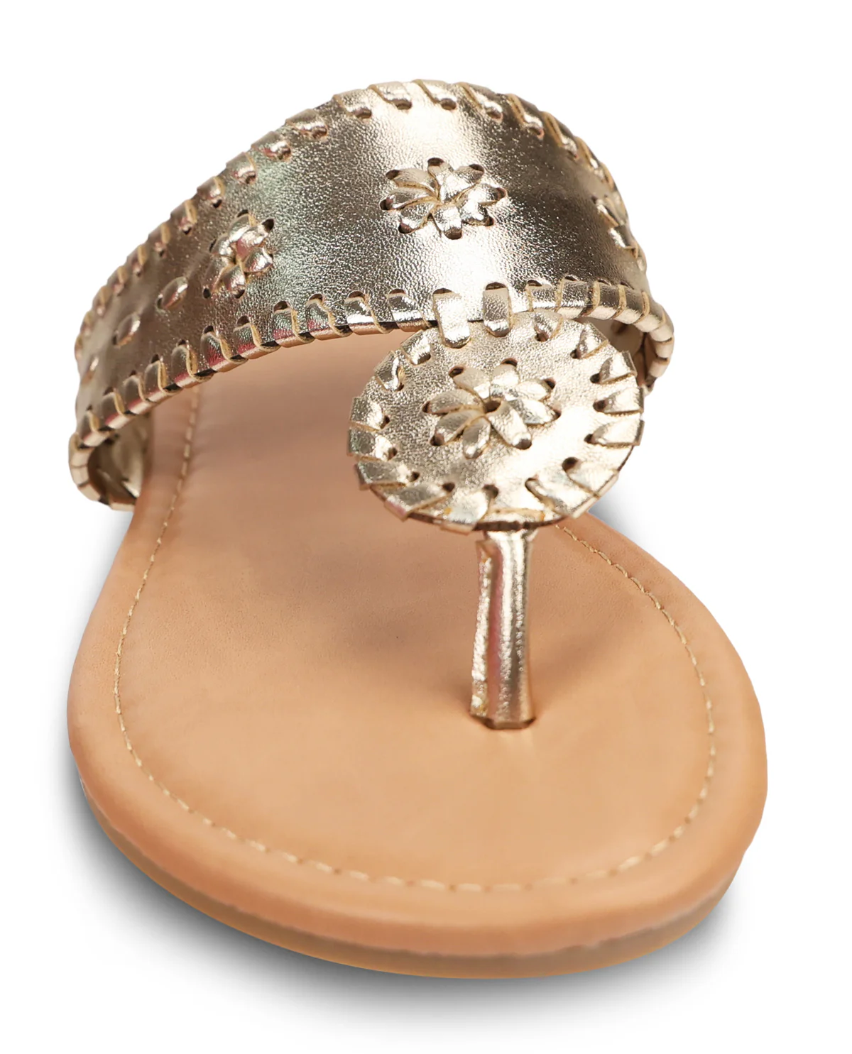 Fiestas Rosetta-26 Sandal Gold Metallic - Image 4