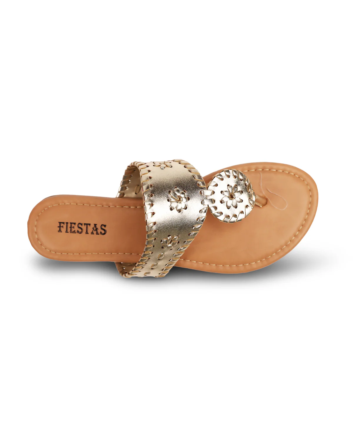 Fiestas Rosetta-26 Sandal Gold Metallic - Image 5