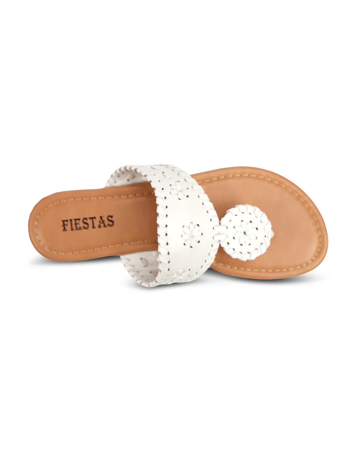 Fiestas Rosetta-26 Sandal White - Image 4