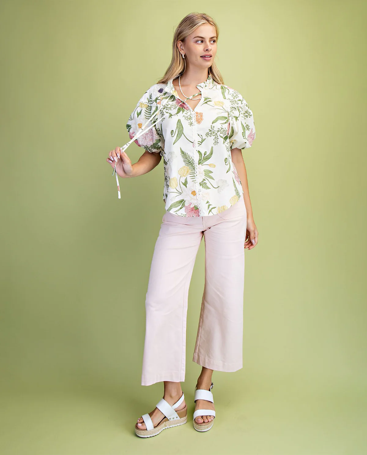 Gigio Flower Print Top - Image 2
