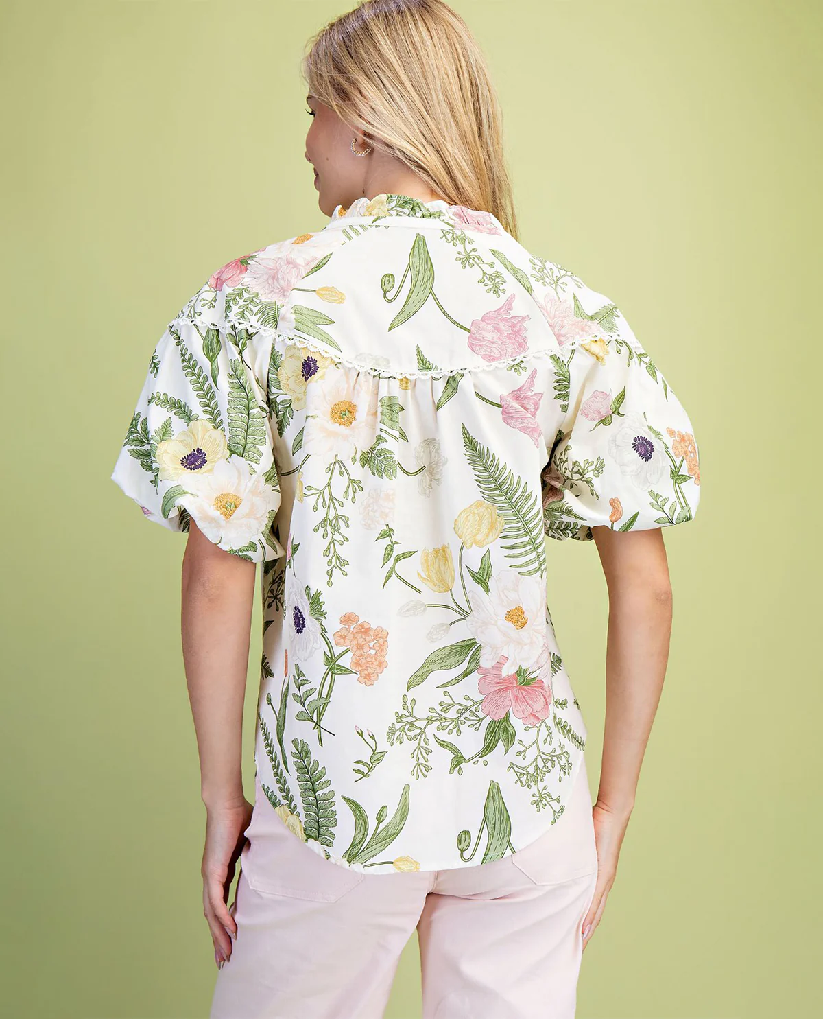 Gigio Flower Print Top - Image 5