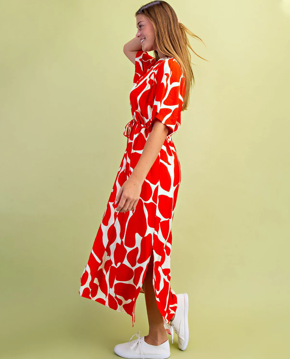 Gigio Giraffe Print Dress - Image 2