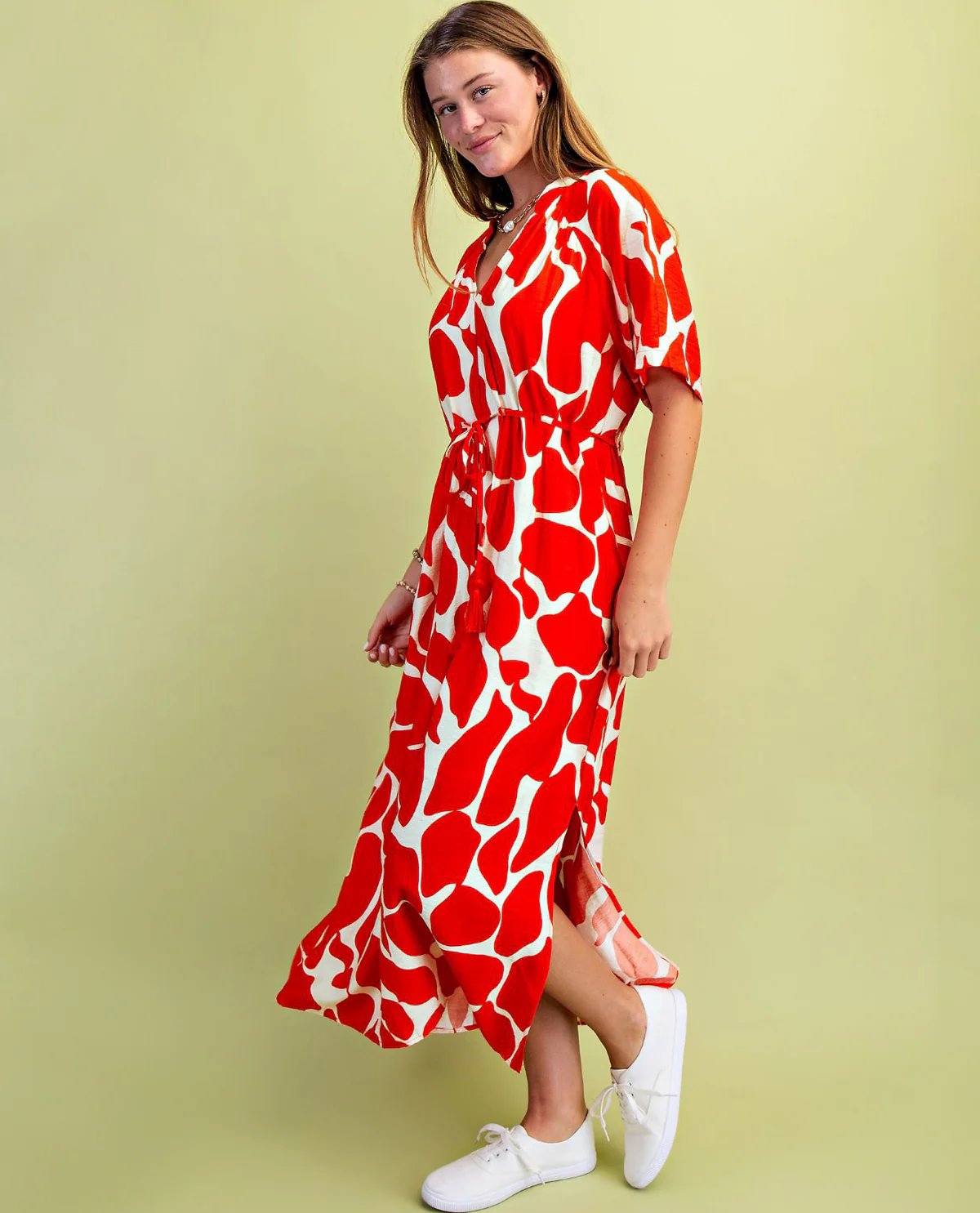 Gigio Giraffe Print Dress - Image 5