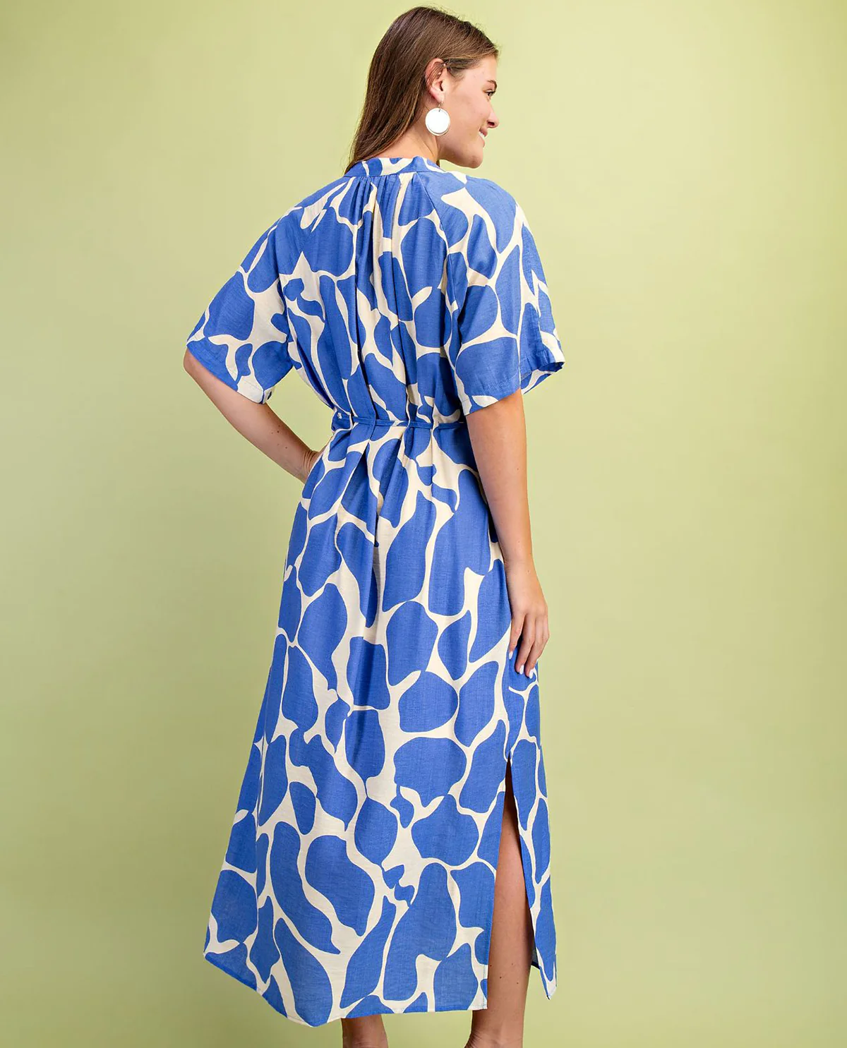 Gigio Giraffe Print Dress - Image 7