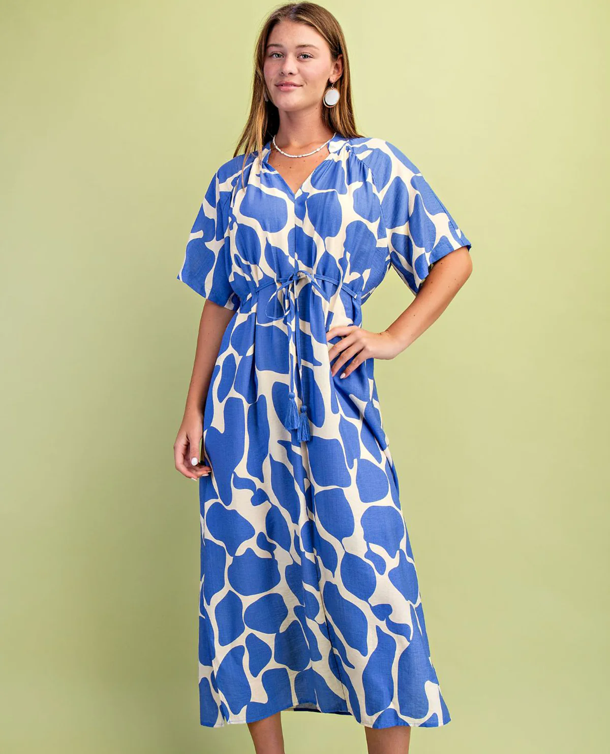 Gigio Giraffe Print Dress - Image 8