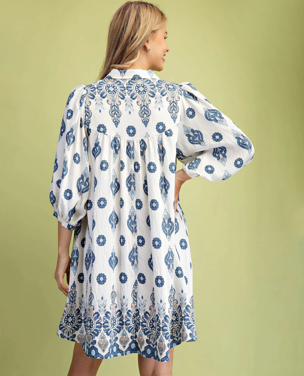Gigio Print Shirt Dress - Image 4