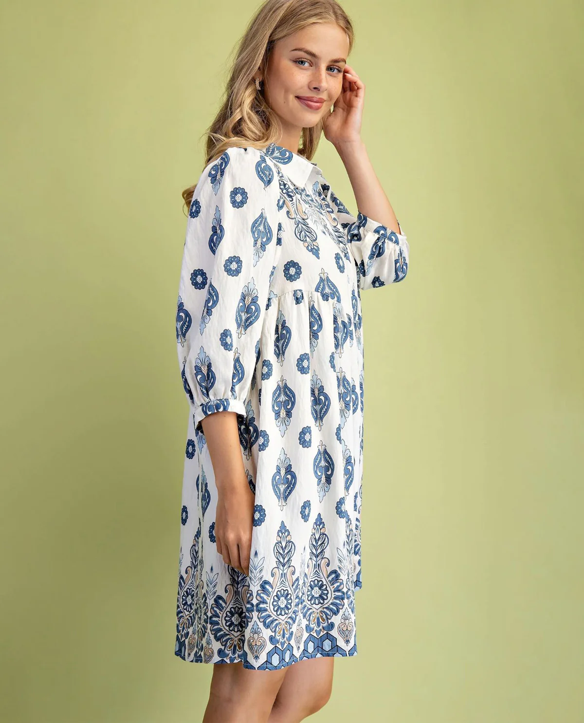 Gigio Print Shirt Dress - Image 5