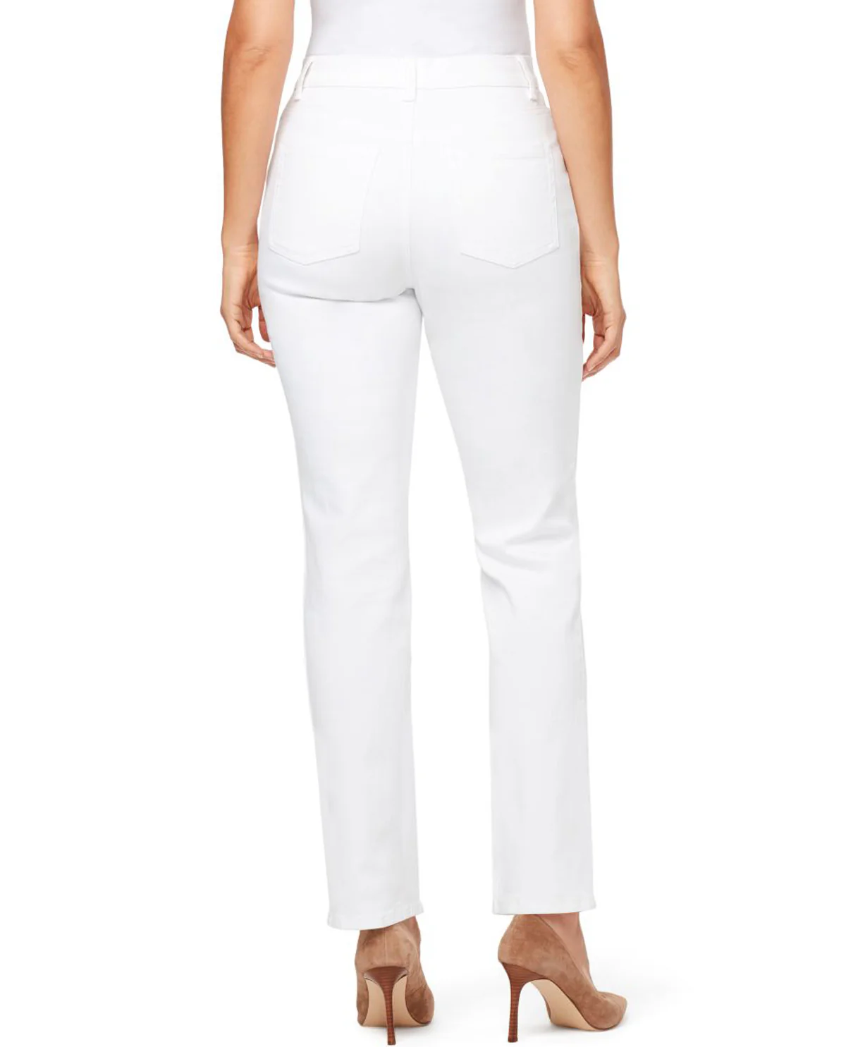 Gloria Vanderbilt Petite New Amanda Short Jean White - Image 3