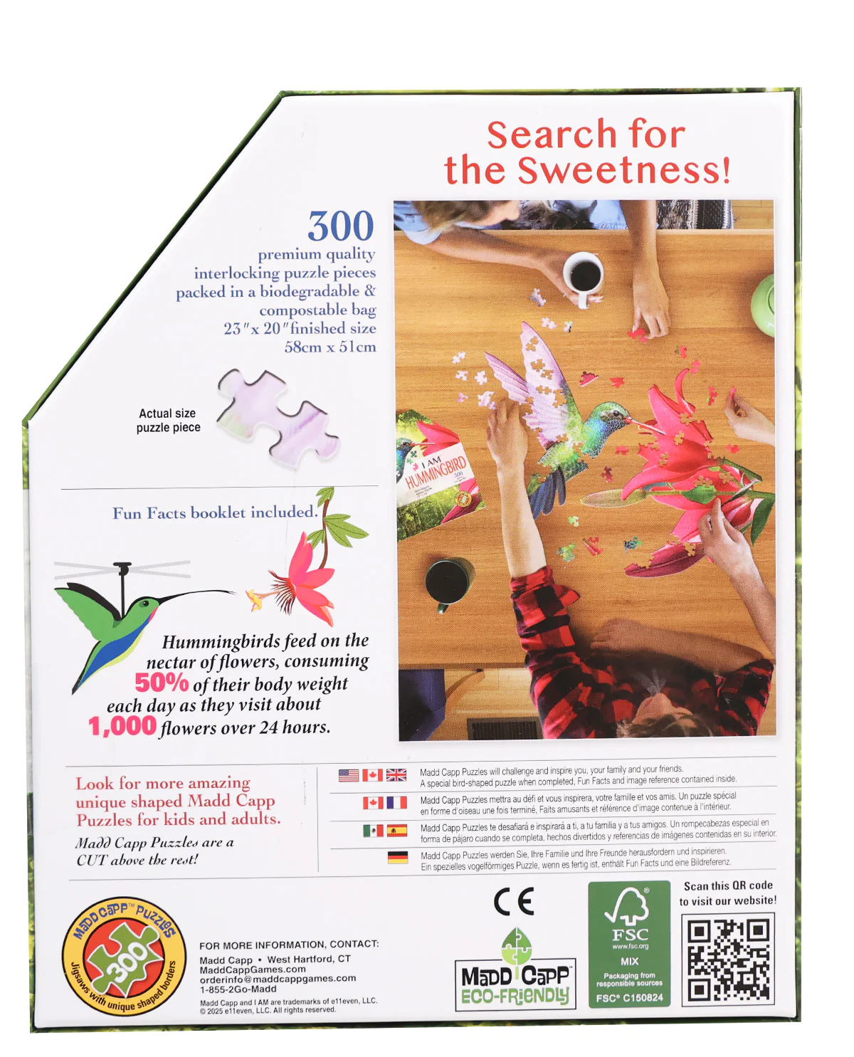Hummingbird-300pc Puzzle - Image 2