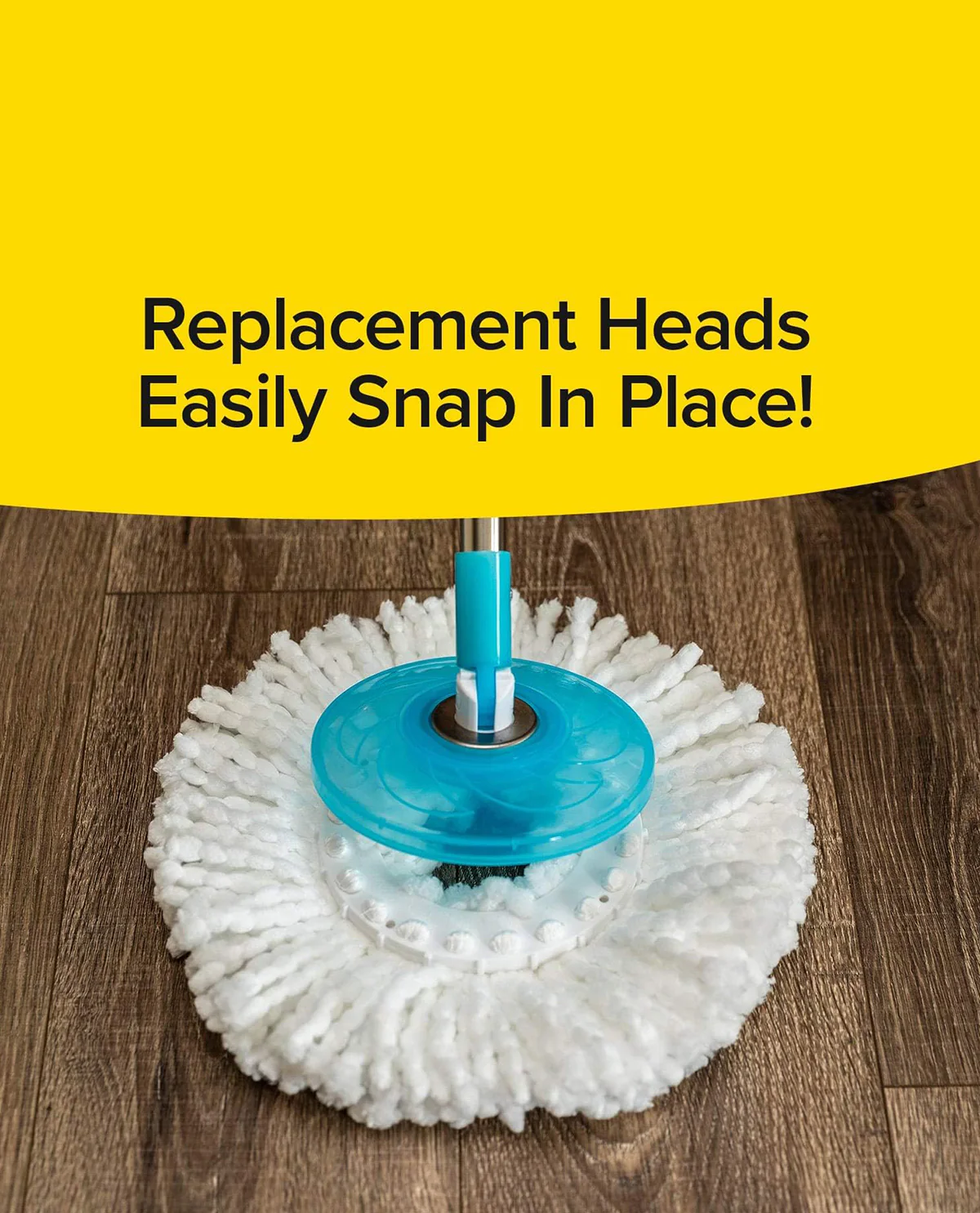 Hurricane Spin Mop Replacement Head - Image 4