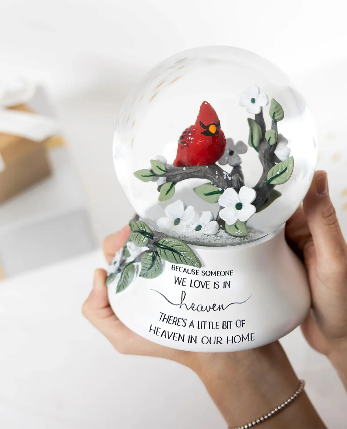 Heaven In Our Home Musical Water Globe - Image 2