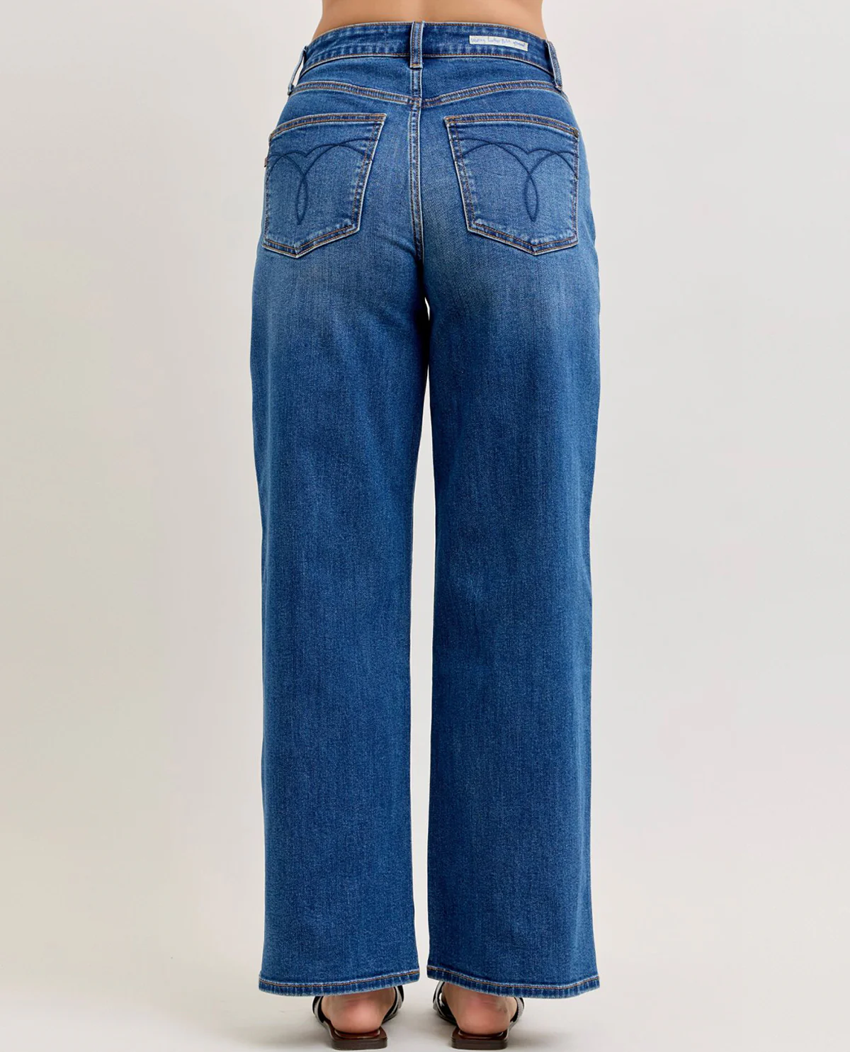 Judy Blue High Waist Baggy Fit Jeans - Image 4