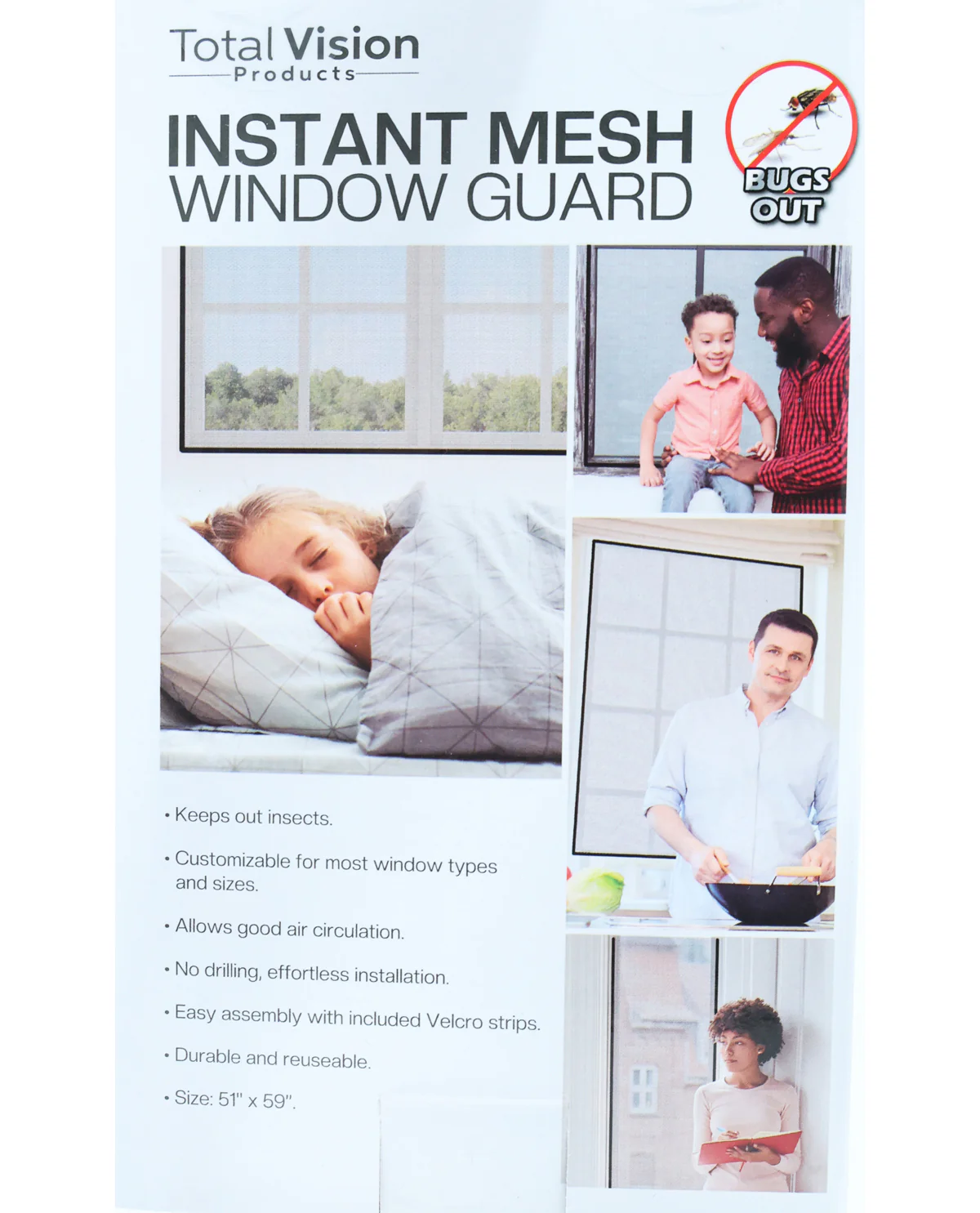 Instant Mesh Window Guard - Image 2