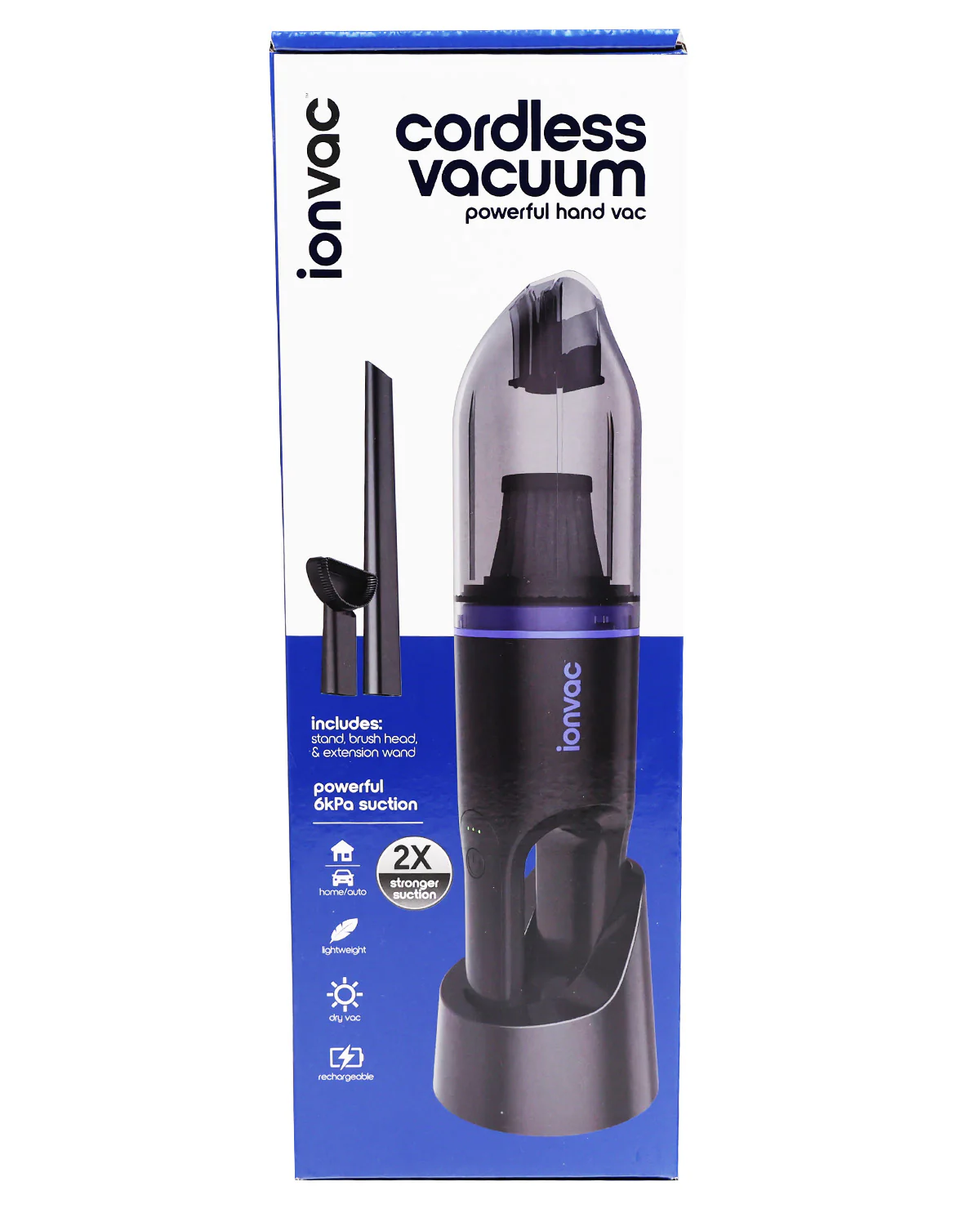 Ion Vac Hand Vac - Blue