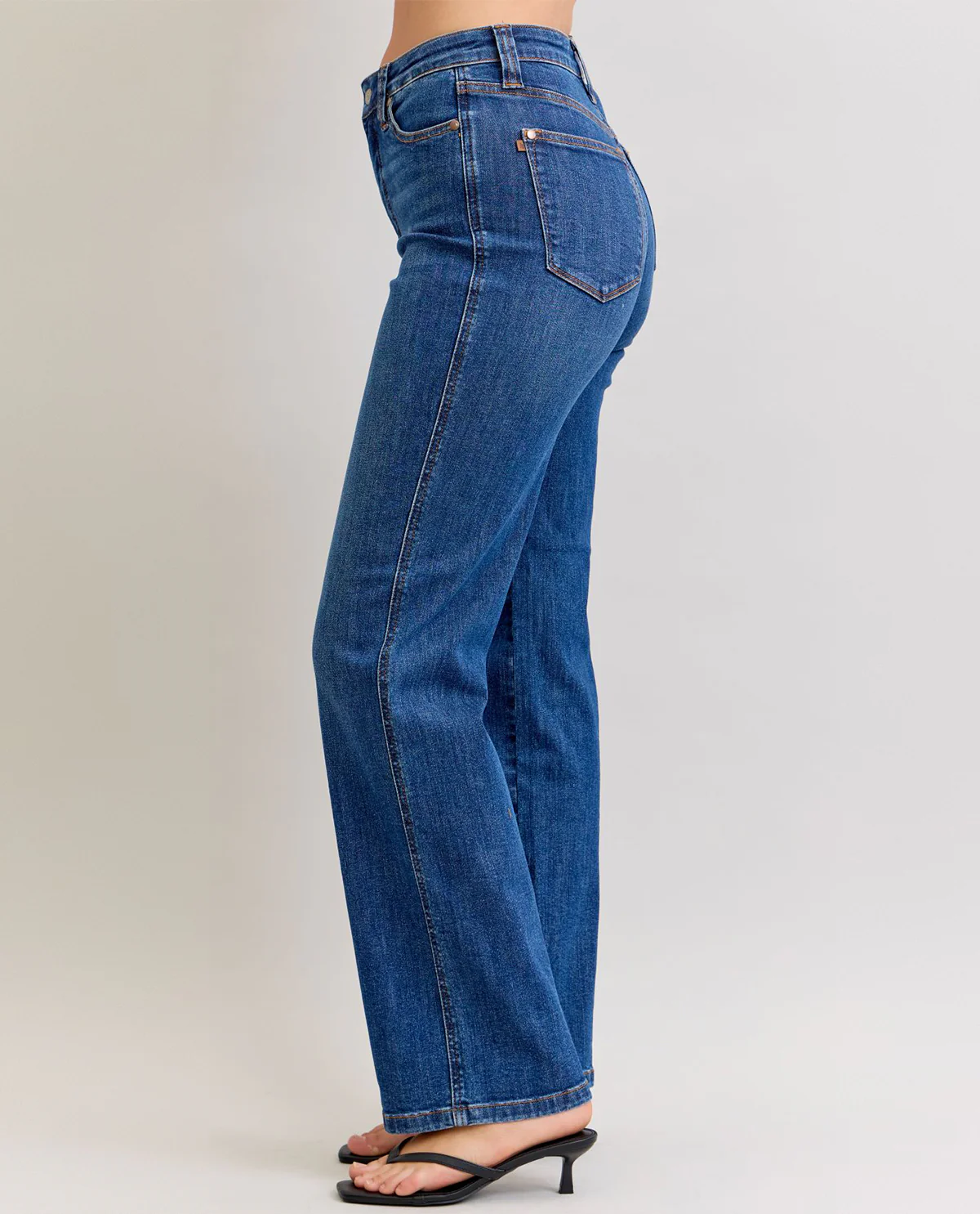 Judy Blue High Waist Tummy Control Straight Jeans - Image 4