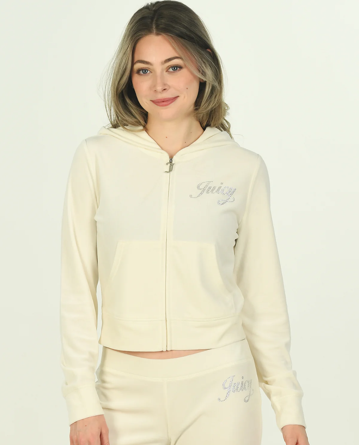 Juicy Couture Velour Jacket with Rhinestone Script - Image 3