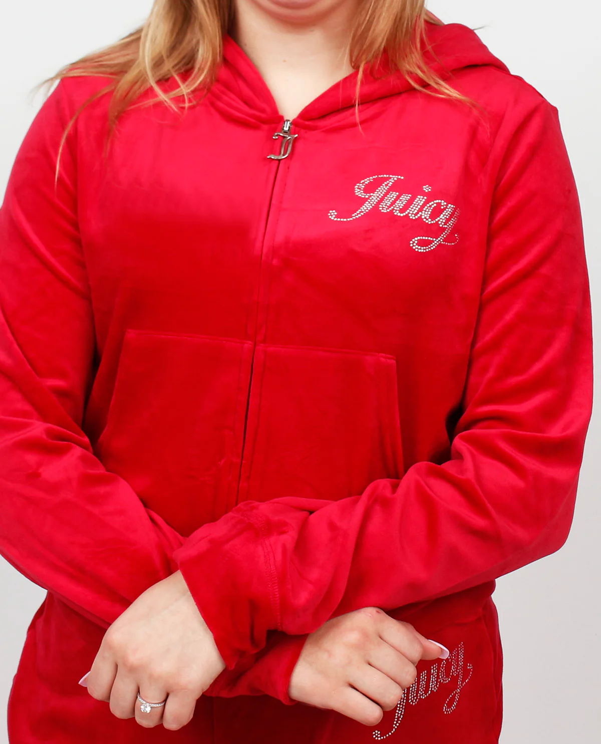 Juicy Couture Velour Jacket with Rhinestone Script - Image 7