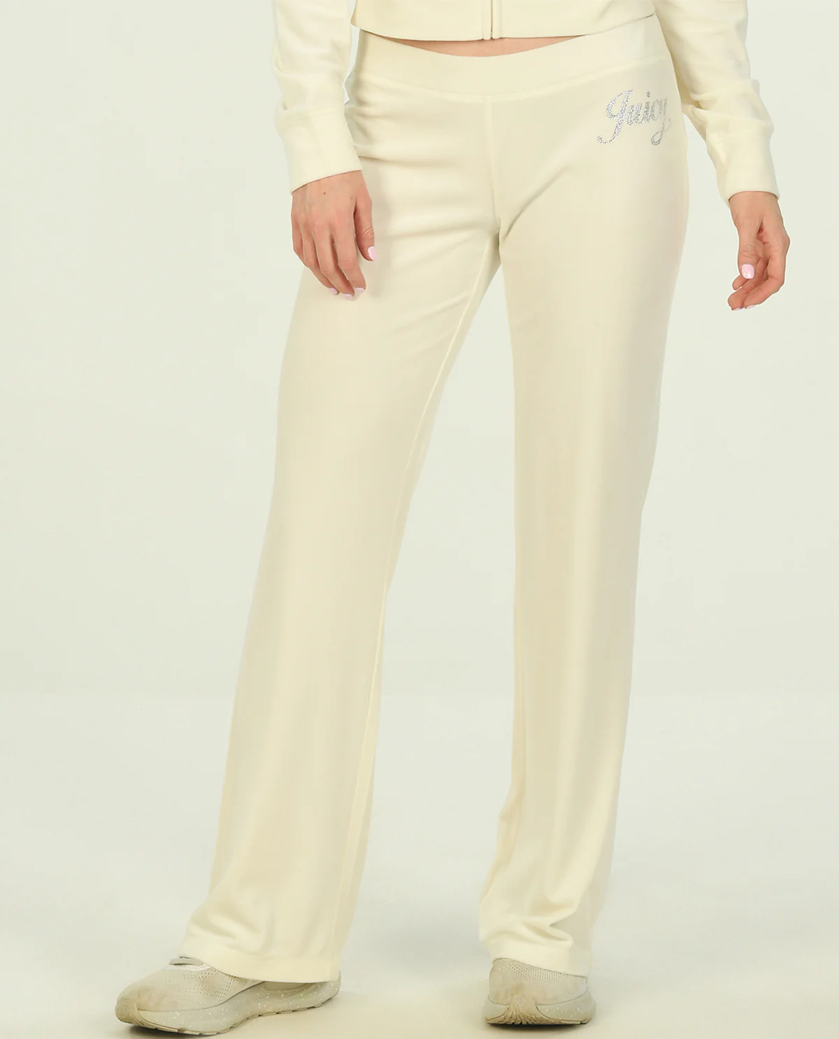 Juicy Velour Pant with Rhinestone Script - Image 3